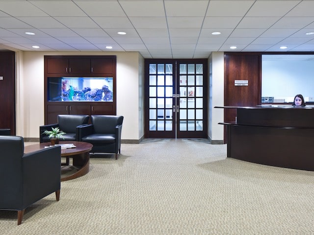 reception area