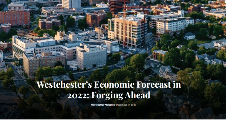 Weschester Economic Forecast 2022 Image 1.2022-2