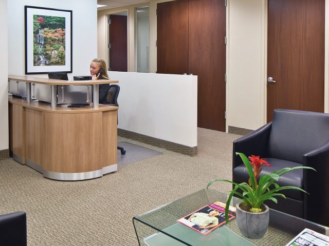reception area
